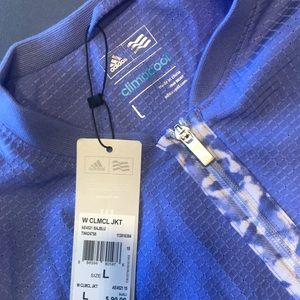 Womens Adidas Climacool jacket size L - NWT